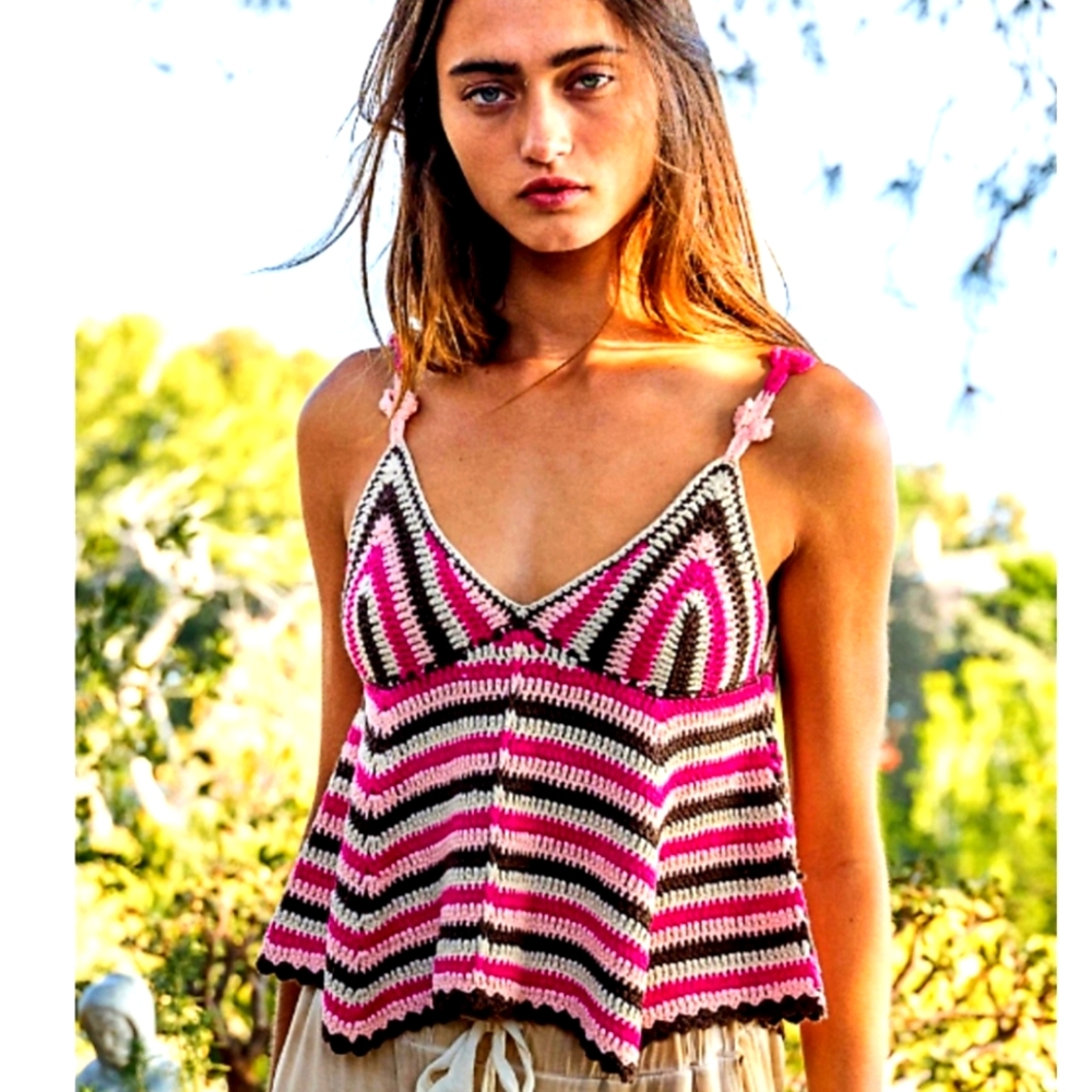 POL kn̈it babydoll tank